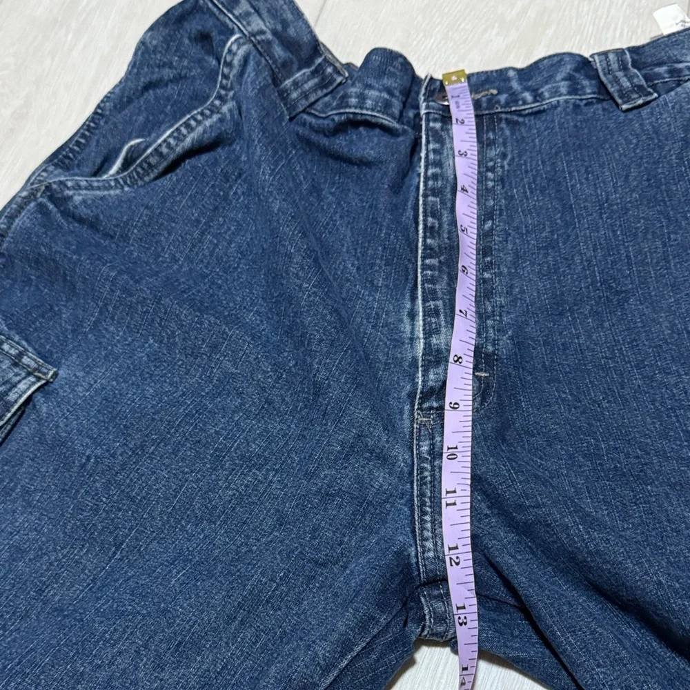 ✨Wrangler Men's Blue Cargo Denim Pants 34x32